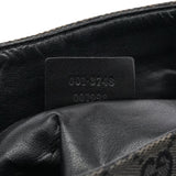 Gucci 001 3748 Black GG Drawstring Shoulder Bag
