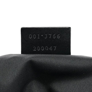 Gucci 001 3766 Black GG Hobo Shoulder Bag