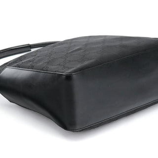 Gucci 001 3766 Black GG Hobo Shoulder Bag
