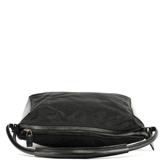 Gucci 001 3766 Black GG Hobo Shoulder Bag