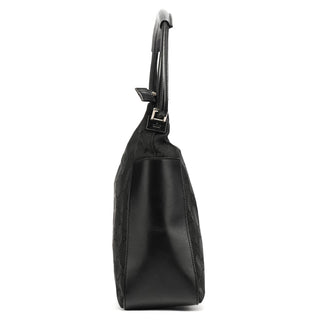 Gucci 001 3766 Black GG Hobo Shoulder Bag