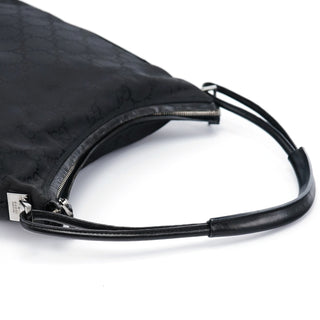 gucci 001 3766 Black GG Hobo Shoulder Bag