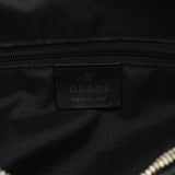 Gucci 001 3766 skuldertaske i sort GG nylon