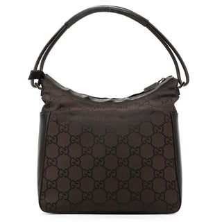 Gucci 001 3766 Brown GG Hobo Shoulder Bag