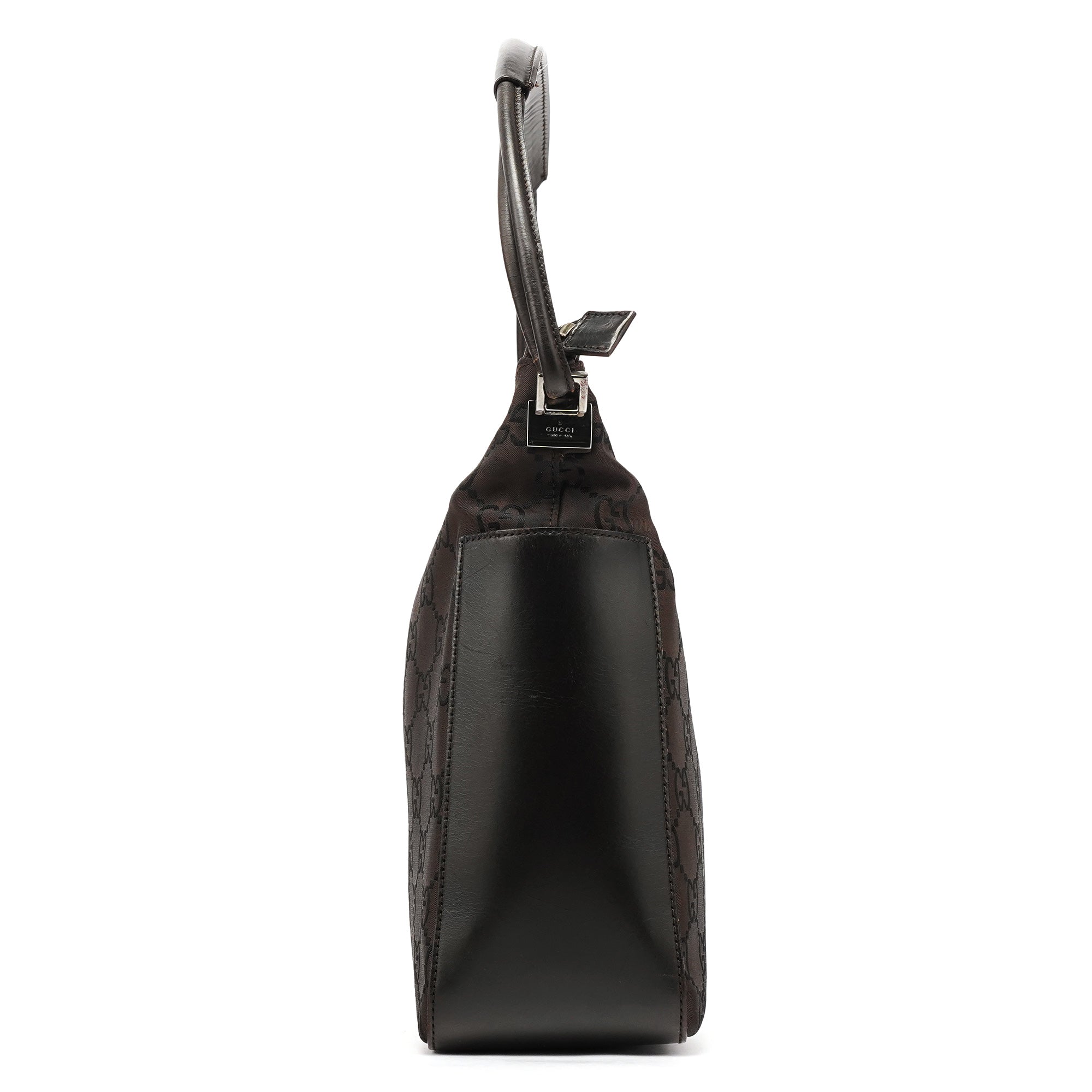 Gucci 001 3766 Brown GG Hobo Shoulder Bag