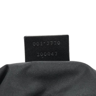 Gucci 001 3770 Black GG Shoulder Bag