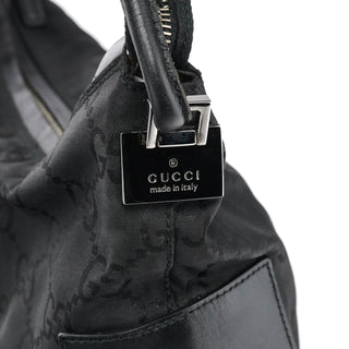 Gucci 001 3770 Black GG Shoulder Bag