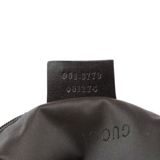 Gucci 001 3770 Brown Calfskin Hobo Shoulder Bag