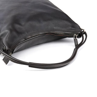 Gucci 001 3770 Brown Calfskin Hobo Shoulder Bag