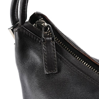 Gucci 001 3770 Brown Calfskin Hobo Shoulder Bag