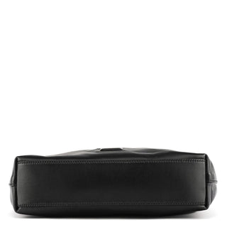 Gucci 001 3789 Black Calfskin Leather Pouch Bag