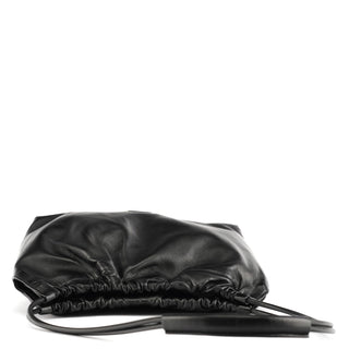 Gucci 001 3789 Black Calfskin Leather Pouch Bag