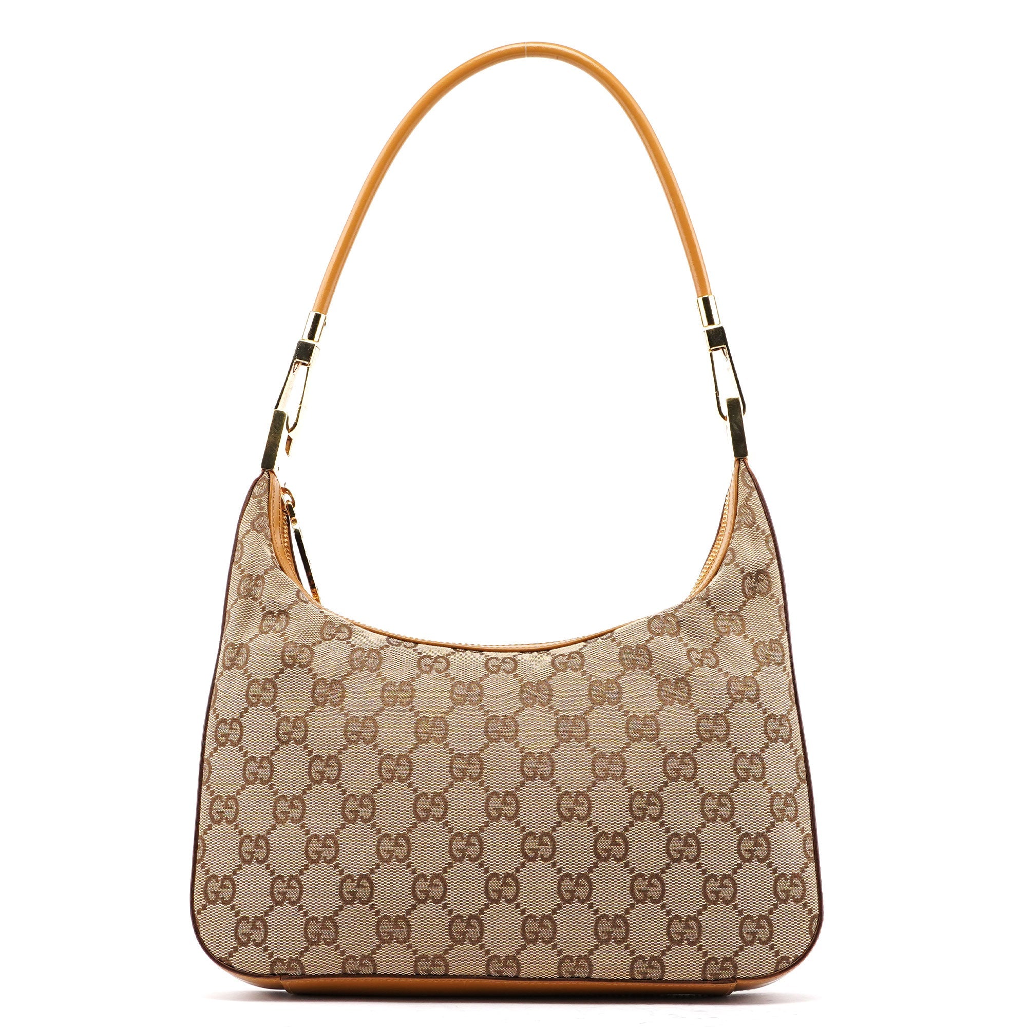 Gucci 001 3812 Beige GG Hobo Shoulder Bag