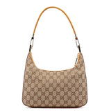 Gucci 001 3812 Beige GG Hobo Shoulder Bag