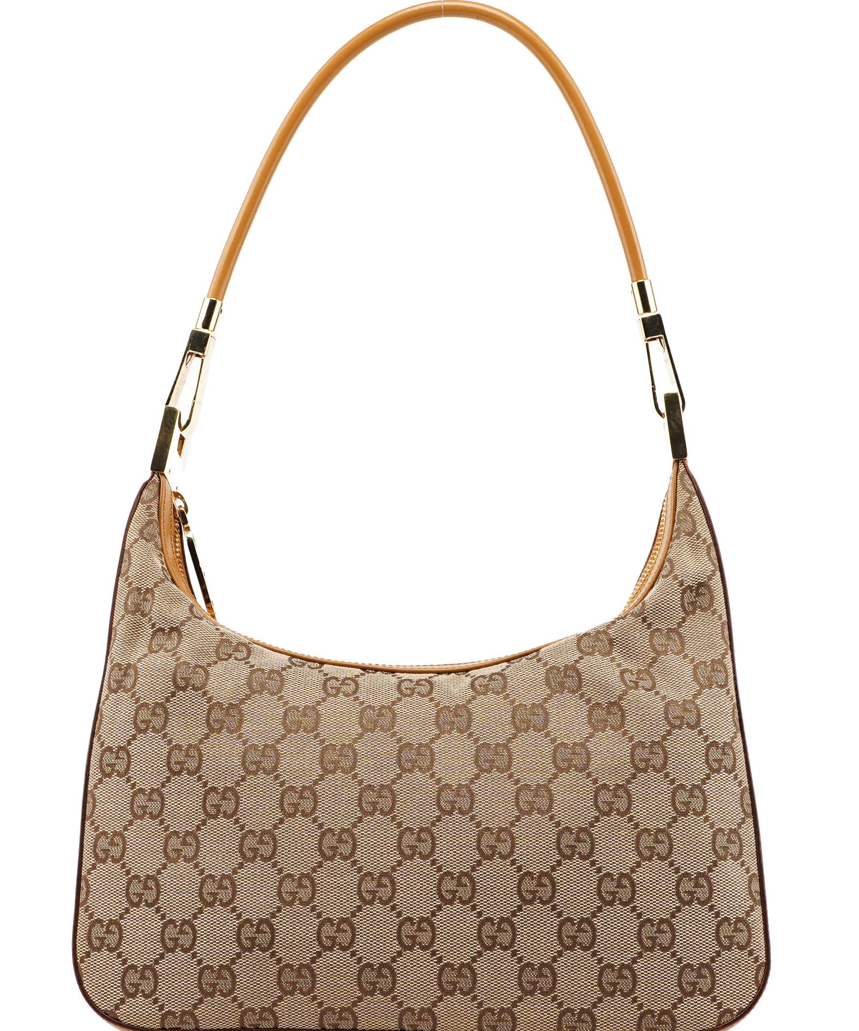 Gucci 001 3812 Beige GG Hobo Shoulder Bag