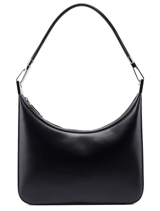 Gucci 001 3812 Black Calfskin Hobo Shoulder Bag