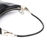 Gucci 001 3812 Borsa a spalla in pelle nera