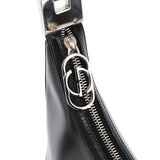 Gucci 001 3812 Borsa a spalla in pelle nera