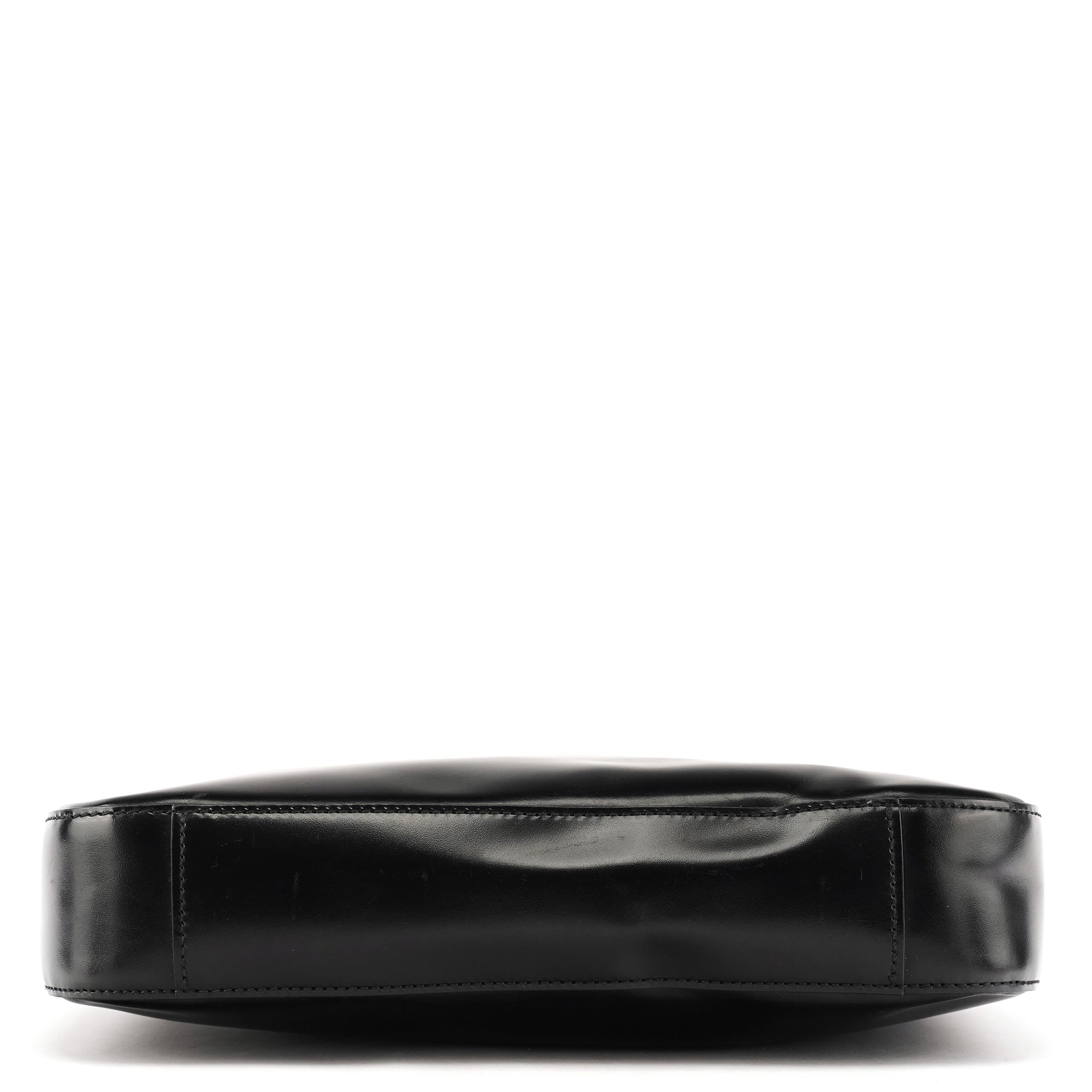 Gucci 001 3812 Borsa a spalla in pelle nera