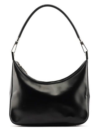 Gucci 001 3812 Black Leather Shoulder Bag