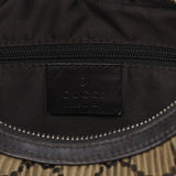Gucci 001 3812 Brown Pleated GG Shoulder Bag