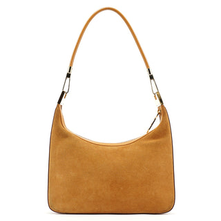 Gucci 001 3812 Light Brown Suede Shoulder Bag