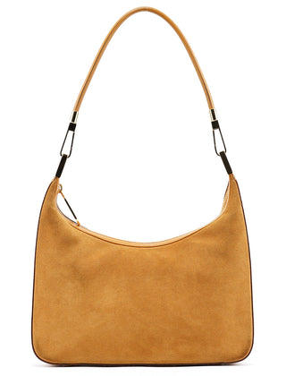 Gucci 001 3812 Light Brown Suede Shoulder Bag