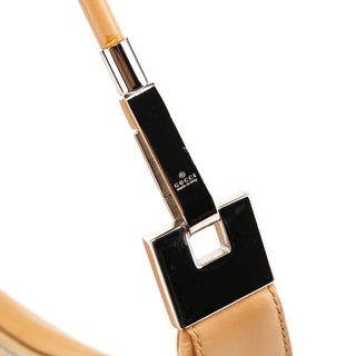 Gucci 001 3812 Tan Leather Hobo Shoulder Bag