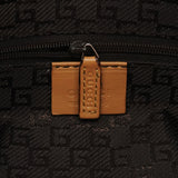 Gucci 001 3812 Tan Leather Hobo Shoulder Bag
