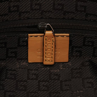 Gucci 001 3812 Tan Leather Hobo Shoulder Bag