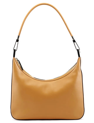 Gucci 001 3812 Tan Leather Hobo Shoulder Bag