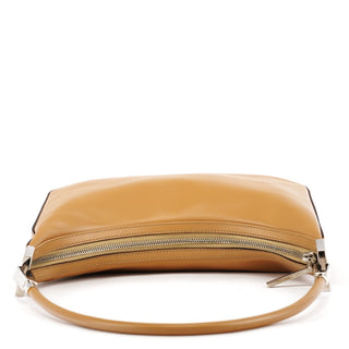 Gucci 001 3812 Tan Leather Hobo Shoulder Bag