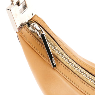 Gucci 001 3812 Tan Leather Hobo Shoulder Bag