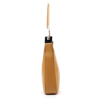 Gucci 001 3812 Tan Leather Hobo Shoulder Bag
