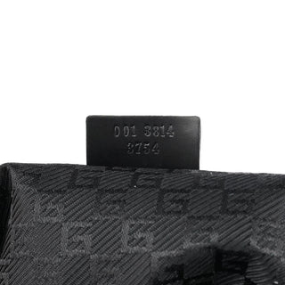Gucci 001 3814 Black Calfskin Leather Shoulder Bag