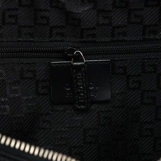 Gucci 001 3814 Black Calfskin Leather Shoulder Bag