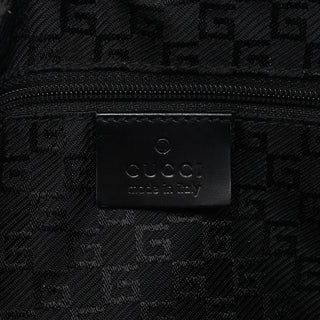 Gucci 001 3814 Black Calfskin Leather Shoulder Bag