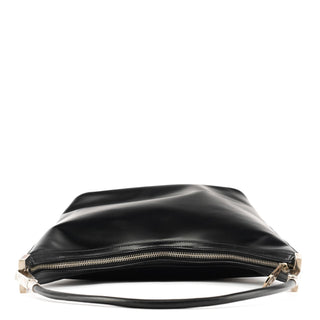 Gucci 001 3814 Black Calfskin Leather Shoulder Bag