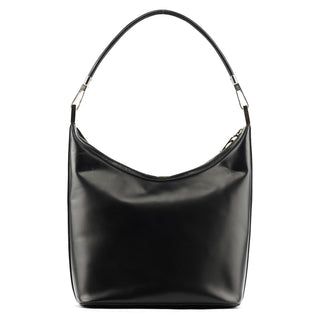 Gucci 001 3814 Black Calfskin Leather Shoulder Bag