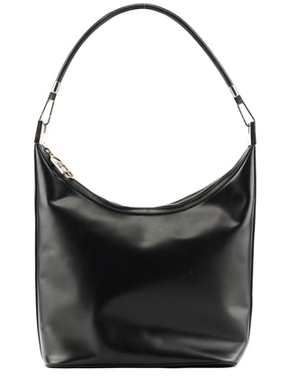 Gucci 001 3814 Black Calfskin Leather Shoulder Bag