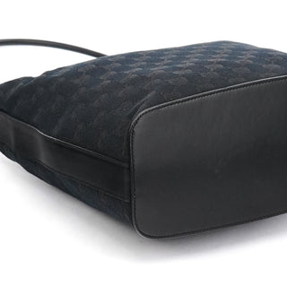 Gucci 001 3814 Black GG Hobo Shoulder Bag