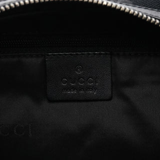 Gucci 001 3814 Black GG Hobo Shoulder Bag