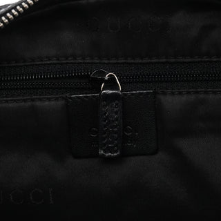 Gucci 001 3814 Black GG Hobo Shoulder Bag