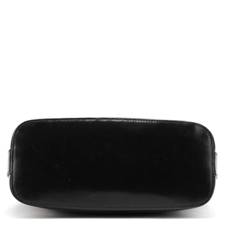 Gucci 001 3814 Black Leather Hobo Shoulder Bag