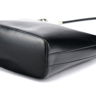 Gucci 001 3814 Black Leather Hobo Shoulder Bag