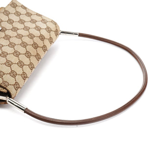 Gucci 001 3815 Beige Brown GG Shoulder Bag
