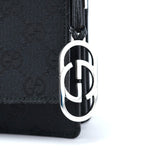 Gucci 001 3815 Black GG Shoulder Bag
