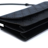 Gucci 001 3815 Black GG Shoulder Bag