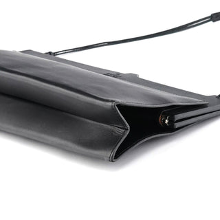 Gucci 001 3841 Black Calfskin Leather Shoulder Bag