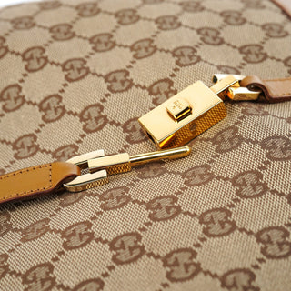 Gucci 001 4015 Beige GG Jackie Chain Shoulder Bag